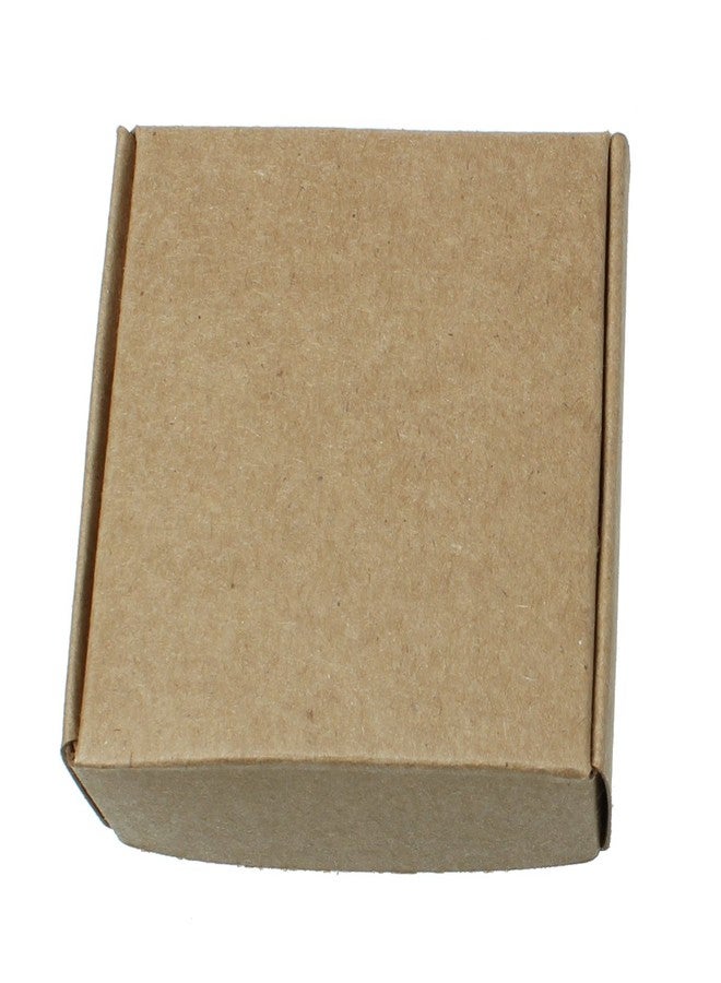 JGFinds 30 Pack Small Kraft Brown Gift Box (3x3x1 Inches), Boxes for Jewelry, Soap, Candy - Cardboard Packaging for Homemade Items, Decorative Flat Bulk Boxes - Image 2